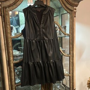 Skies Are Blue Black Mini Dress